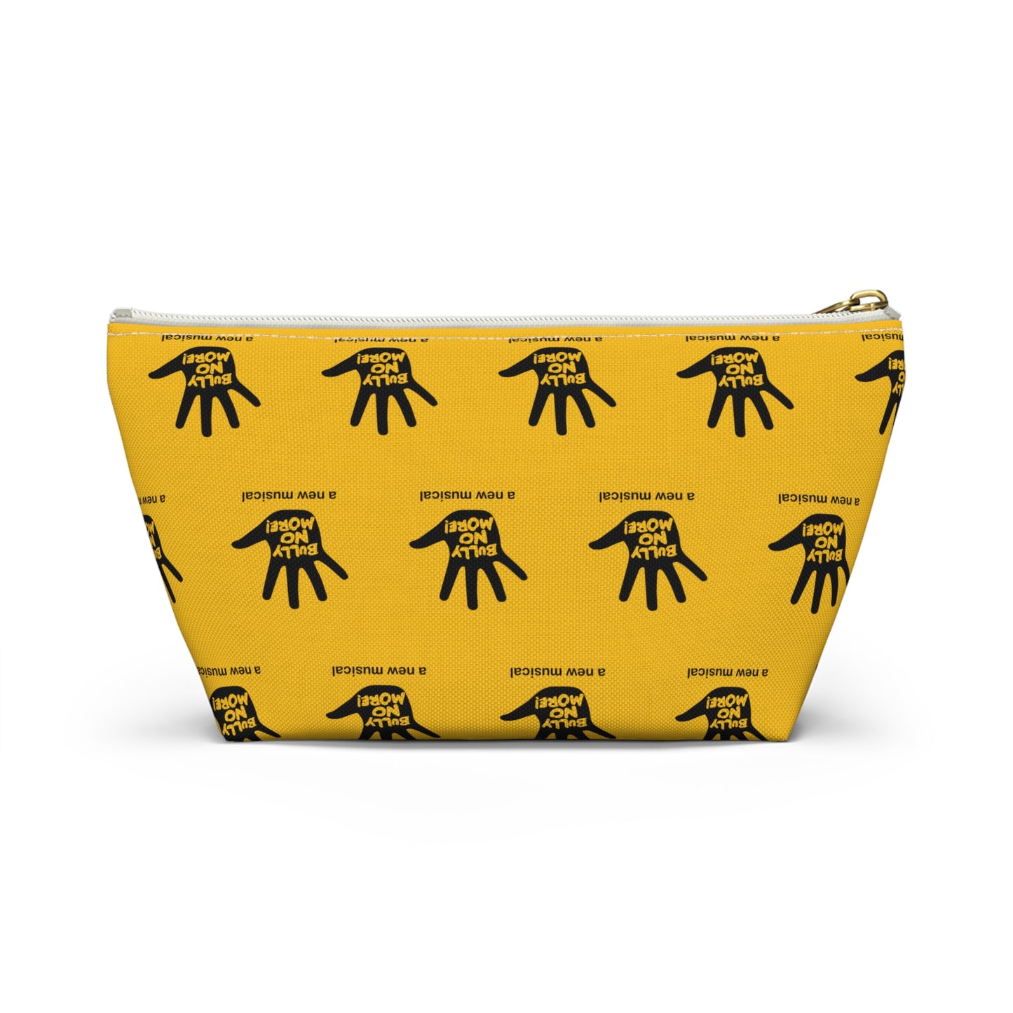 T-Bottom Accessory Pouch โ Makeup Bag, Travel Toiletry Bag, Cosmetic Organizer, Pencil Case, Zipper Pouch, Purse Insert