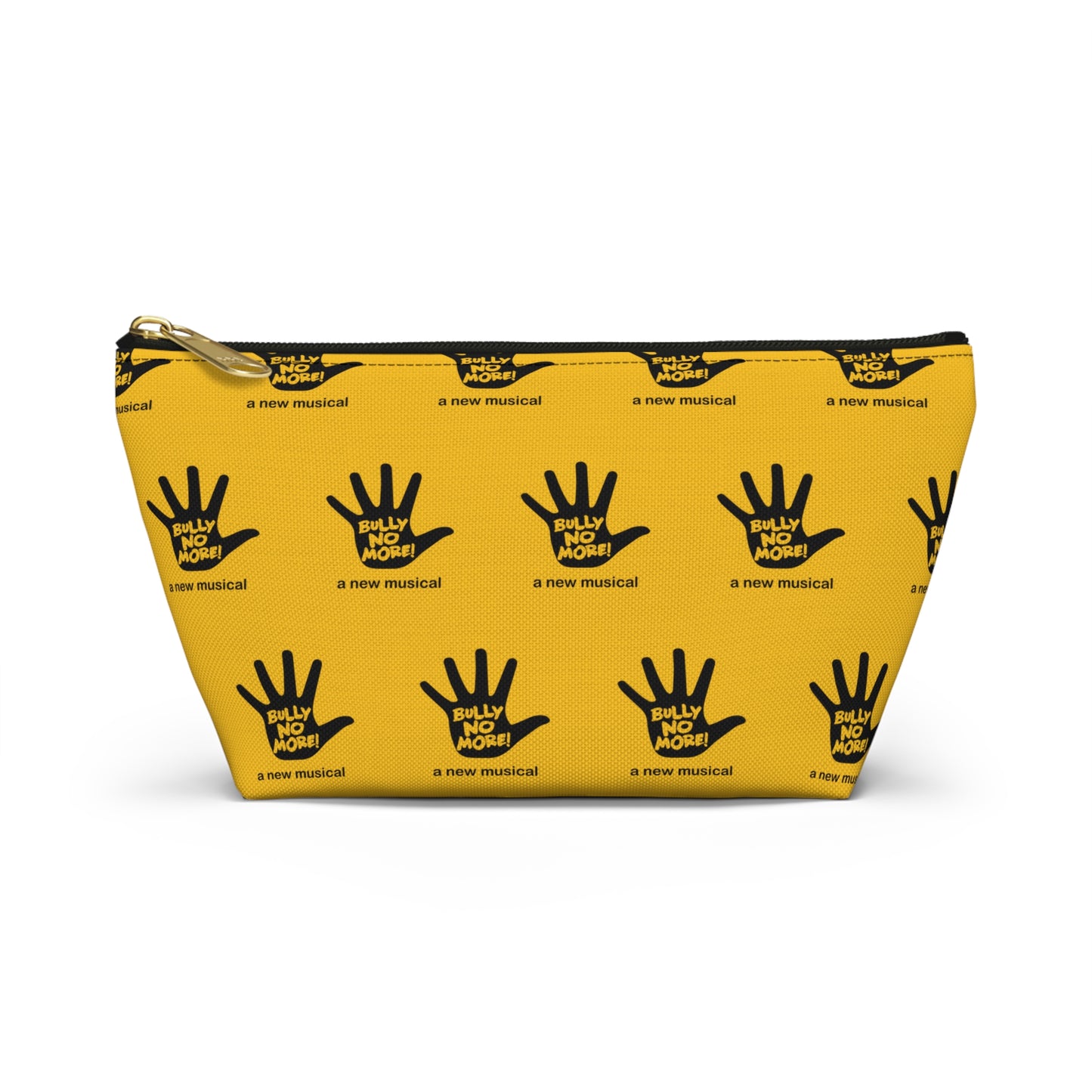 T-Bottom Accessory Pouch โ Makeup Bag, Travel Toiletry Bag, Cosmetic Organizer, Pencil Case, Zipper Pouch, Purse Insert