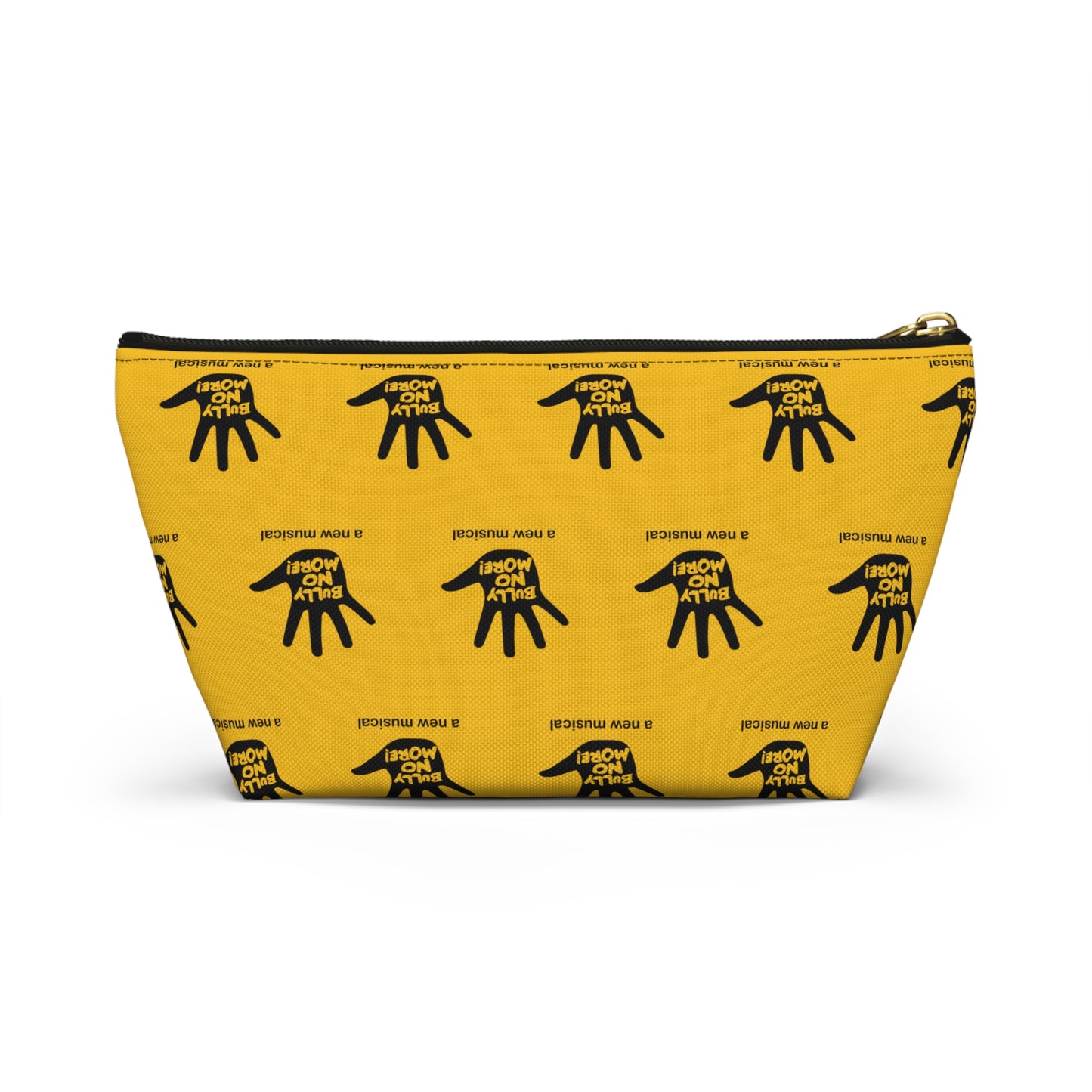 T-Bottom Accessory Pouch โ Makeup Bag, Travel Toiletry Bag, Cosmetic Organizer, Pencil Case, Zipper Pouch, Purse Insert