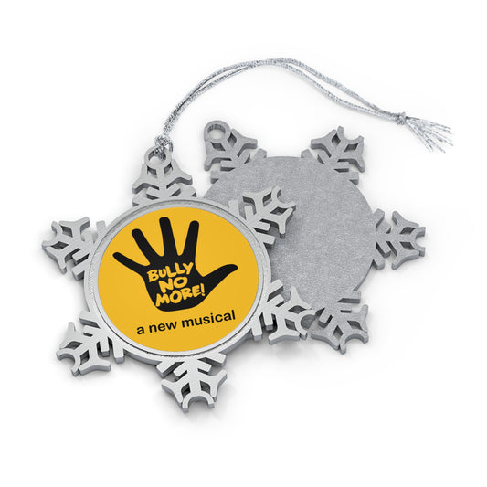 Pewter Snowflake Ornament