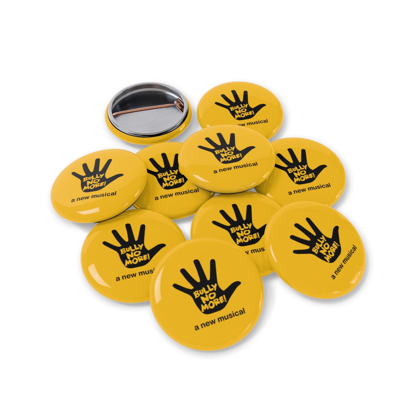 BullyNoMore Round Pins